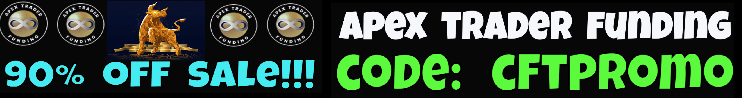 apex trader funding sale discount promo